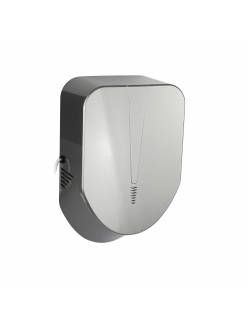 Сушилка для рук, 1500 W, корпус из высокопрочного АБС пластика, цвет серый, 6852-S