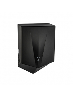 Сушилка для рук, 1300 W, корпус из высокопрочного АБС пластика, цвет черный, 6855-B