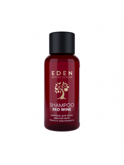 EDEN DETOX Red Wine шампунь для волос 30мл 