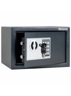 Гостиничный сейф DASWERK SC-200EL (200х310х200 мм) графит