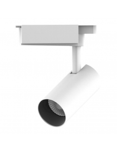 Светильник трековый Gauss цилиндр 12W 1100lm 4000K 180-220V IP20 55*185мм белый линза 36º LED 1/40