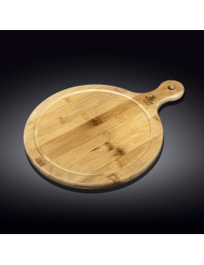 Доска сервировочная с ручкой 31x23 см WL‑771098/A