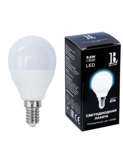 E14-9,5W-4000К-G45 Лампа LED E14-9,5W-4000К-G45