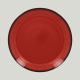 Тарелка круглая RAK Porcelain LEA Red 27 см (красный цвет)