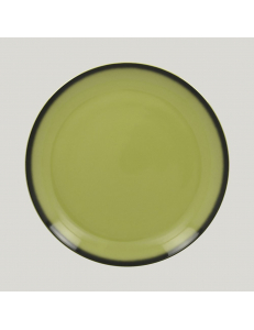 Тарелка круглая RAK Porcelain LEA Light green (зеленый цвет) 27 см