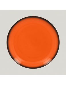 Тарелка круглая RAK Porcelain LEA Orange 27 см (оранжевый цвет)