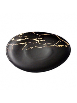 Тарелка Black Gold 30*19 см, P.L. Proff Cuisine