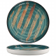 Тарелка с бортом Texture Dark Green Lines d 28*3 см, P.L. Proff Cuisine