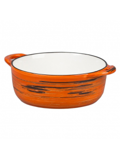 Чашка для супа Texture Orange Circular 14,5 см, h 5,5 см, 580 мл, P.L. Proff Cuisine