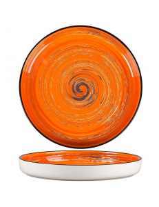Тарелка с бортом Texture Orange Circular 23 см, h 3 см, P.L. Proff Cuisine