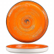 Тарелка с бортом Texture Orange Circular 28 см, h 3,1 см, P.L. Proff Cuisine