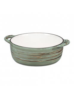 Чашка для супа серия Texture Light Green Lines 14,5 см, h 5,5 см, 580 мл, P.L. Proff Cuisine