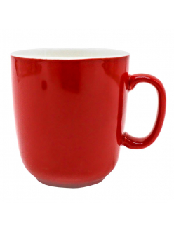 Кружка Barista (Бариста) 360 мл, красный цвет, P.L. Proff Cuisine (кор= 48 шт)