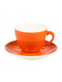 Чайная пара Barista (Бариста) 200 мл, оранжевый цвет, P.L. Proff Cuisine