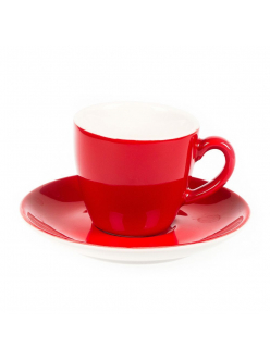 Кофейная пара Barista (Бариста) 80 мл, красный цвет, P.L. Proff Cuisine