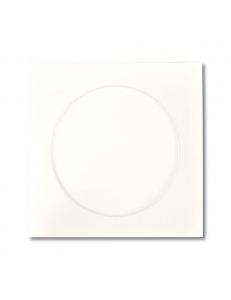 Тарелка квадратная Kunst Werk "Black Label" 18,5*18,5 см с круглым центром, P.L. Proff Cuisine