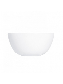 Салатник Luminarc d 9 см, 190 мл, стеклокерамика, белый цвет, ARC, Франция (/6/)