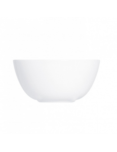 Салатник Luminarc d 12 см, 400 мл, стеклокерамика, белый цвет, ARC, Франция (/6/)
