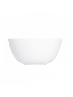 Салатник Luminarc d 12 см, 400 мл, стеклокерамика, белый цвет, ARC, Франция (/6/)