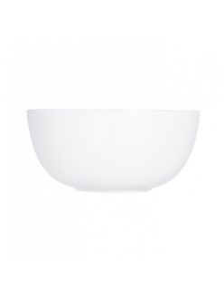 Салатник Luminarc d 21 см, 2 л, стеклокерамика, белый цвет, ARC, Франция (/6/)