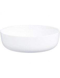 Салатник Luminarc d 26 см, 2,8 л, стеклокерамика, белый цвет, ARC, Франция (/6/)