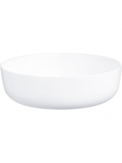 Салатник Luminarc d 26 см, 2,8 л, стеклокерамика, белый цвет, ARC, Франция (/6/)