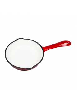 Сковородка d 15 см, чугун с эмалированным покрытием, P.L. Proff Cuisine