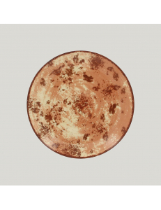Тарелка RAK Porcelain Peppery круглая плоская 31 см, голубой цвет