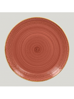 Тарелка RAK Porcelain Twirl Coral плоская 29 см