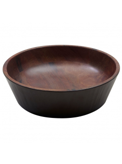 Салатник меламиновый 26*26*7.5 см, Walnut,  P.L.