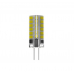 18715 Лампа Gauss Elementary G4 12V 5W 400lm 3000K силикон LED 1/20/200