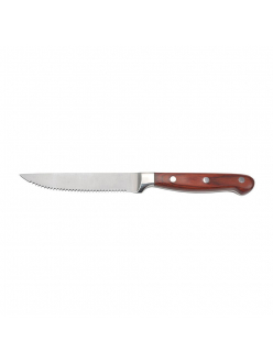 Нож для стейка 23,5 см, деревянная ручка, P.L. Proff Cuisine