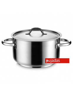 Кастрюля с крышкой 12,7 л, d 30 см, h 18 см, нержавейка 18/10, Pujadas, Испания