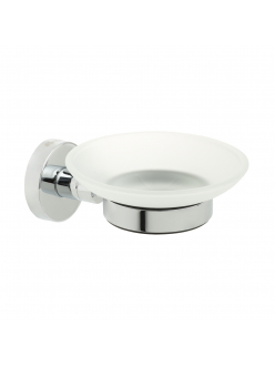 Мыльница стекло хром Fixsen Comfort Chrome FX-85008