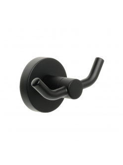 Крючок двойной черный Fixsen Comfort  Black FX-86005A