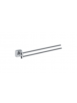 Полотенцедержатель рога 2-ой Fixsen Kvadro FX-61302A