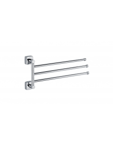 Полотенцедержатель рога 3-ой Fixsen Kvadro FX-61302A-3