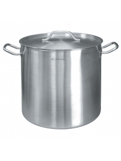 Кастрюля-котел с крышкой 50 л, 40*40 см, сталь 18/8, индукция, P.L. Proff Cuisine