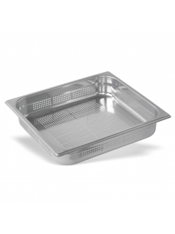 Гастроемкость перфорированная 2/3*40 мм (353*325 мм) 3,5 л, металл, P.L. Proff Cuisine