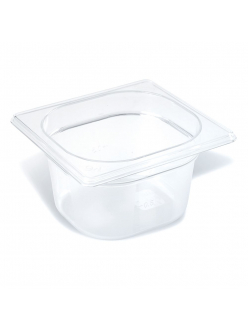 Гастроемкость 1/6*100 мм (176*162*100 мм) 1,6 л, поликарбонат, P.L. Proff Cuisine
