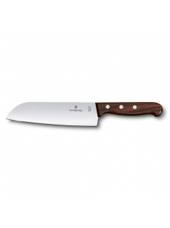 Шеф-нож Victorinox Rosewood Сантоку 17 см, ручка розовое дерево