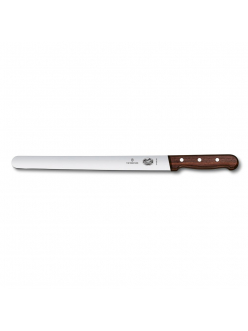 Нож для нарезки ломтиками Victorinox Rosewood 30 см, ручка розовое дерево
