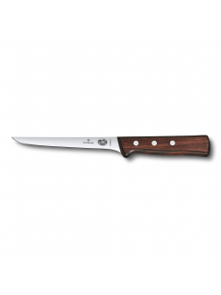 Нож обвалочный Victorinox Rosewood 15 см, ручка розовое дерево