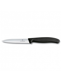 Нож Victorinox для резки, волнистое лезвие 10 см