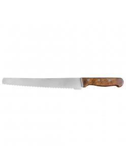 Нож кондитерский 25 см, деревянная ручка, P.L. Proff Cuisine