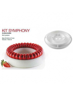 Форма кондитерская Silikomart KIT SYMPHONY, силикон, 24*4,7 см, Италия
