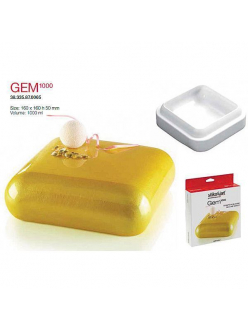Форма кондитерская Silikomart GEM 1000, силикон, 16*16*5 см, Италия