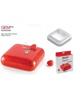 Форма кондитерская Silikomart GEM 600, силикон, 13,2*13,2 см, h 4 см