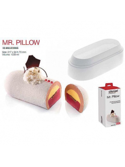 Форма кондитерская Silikomart MR. PILLOW, силикон, 21,7*9,4*7 см, Италия