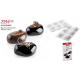 Форма кондитерская Silikomart ZEN 100, силикон, 6 ячеек по 8,7*6,3 см, h 3,6 см